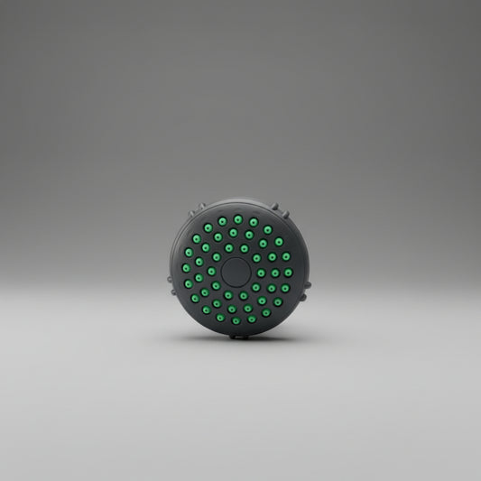 Regadera Antisarro Solvex 3 Pulgadas Cromada - Flujo Ajustable
