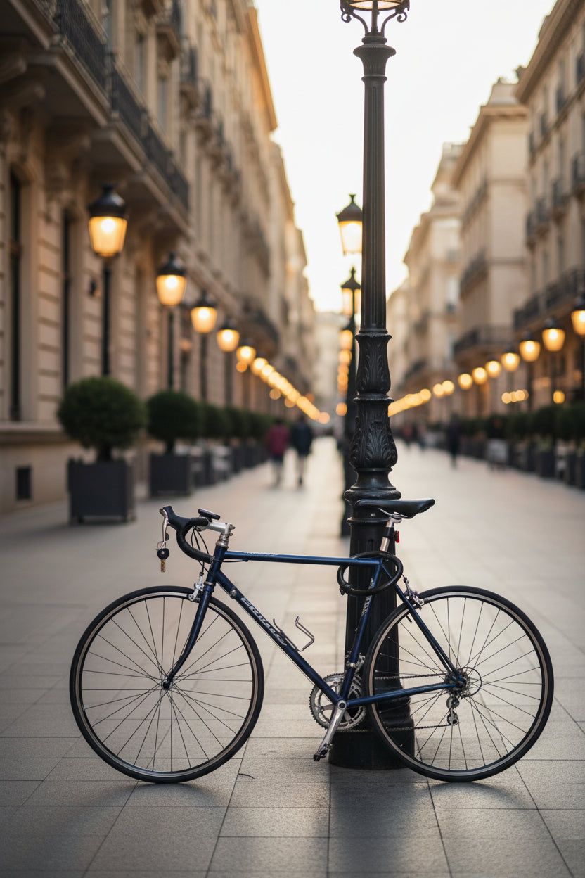 CANDADO DE CABLE CON LLAVE DE 1 METRO motos/bicis/patines