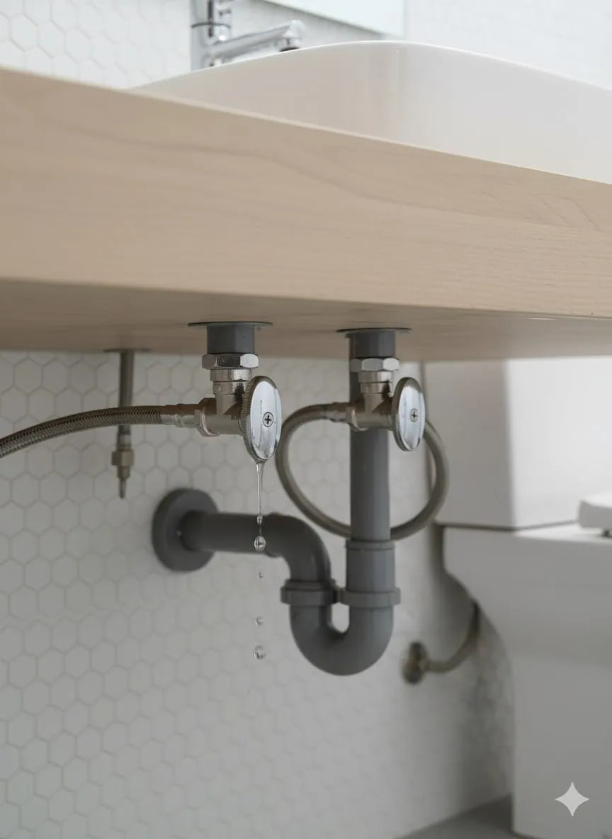 Par De Llaves Angulares Para Lavabo Cromadas Acero Inoxidable