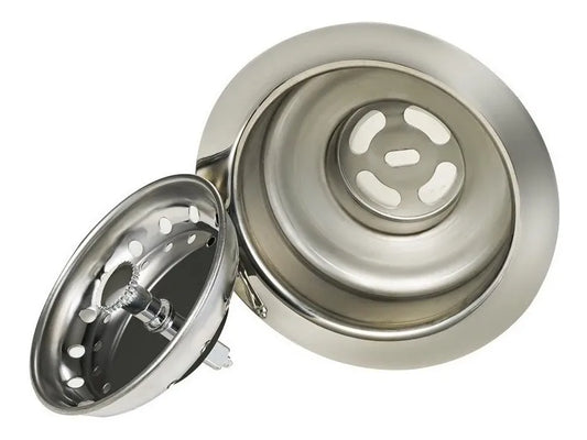 Contracanasta Fregadero Cocina Acero Inoxidable Cromado Color Plateado Plateado