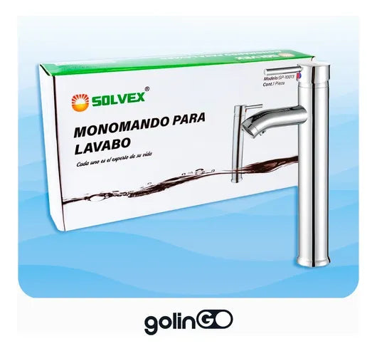 MONOMANDO PARA LAVABO CON MANGUERAS