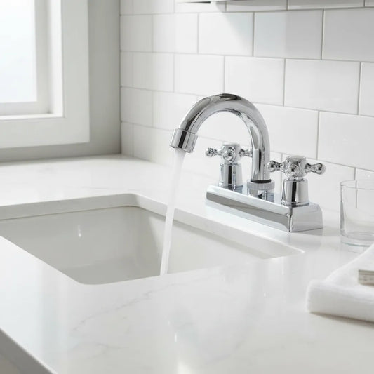 Mezcladora para Lavabo Solvex 4 Pulgadas Cromada