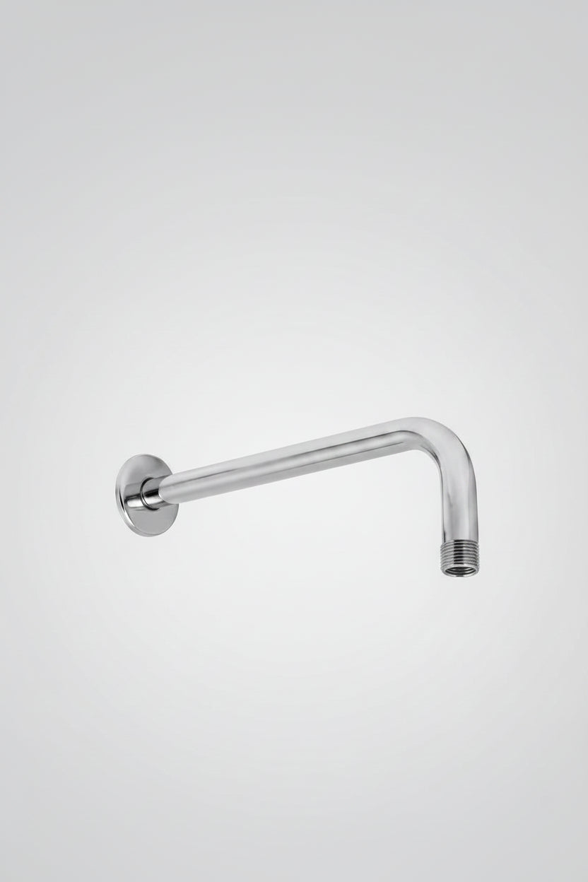 Brazo y Chapetón P/Regadera 50cm Inoxidable Cromado para Uso Funcional y Duradero
