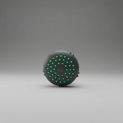 Regadera Antisarro Solvex 3 Pulgadas Cromada - Flujo Ajustable