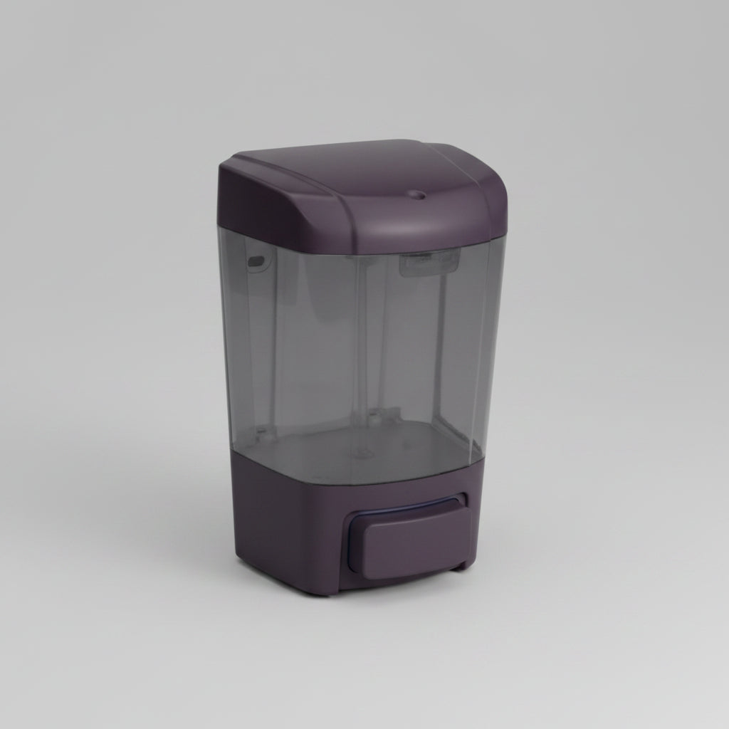 Dispensador De Jabón Líquido Negro 800ml De Lujo