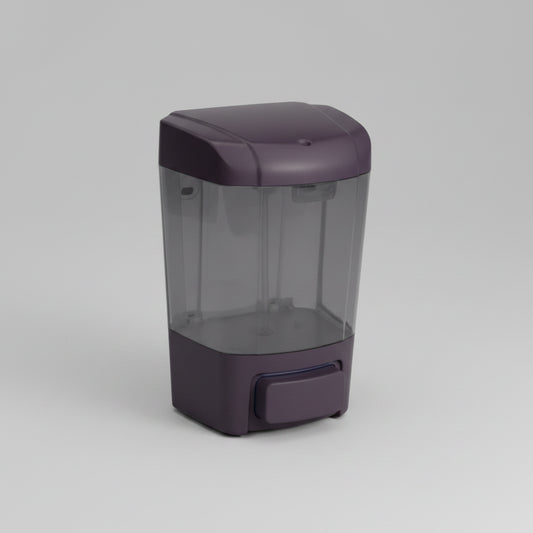 Dispensador De Jabón Líquido Negro 800ml De Lujo