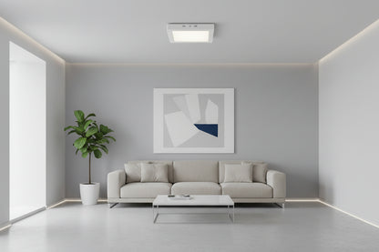 Luminario LED de Sobreponer AKSI - Cuadrado Grande, 24W, Luz Blanca Fría