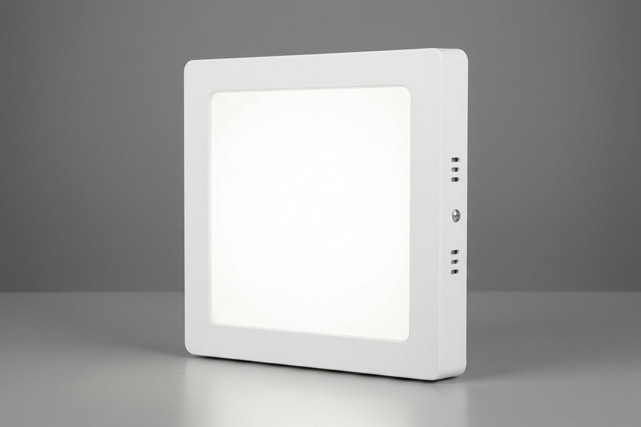 Luminario LED de Sobreponer AKSI - Cuadrado Grande, 24W, Luz Blanca Fría