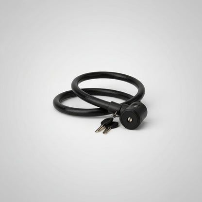 CANDADO DE CABLE CON LLAVE DE 1 METRO motos/bicis/patines