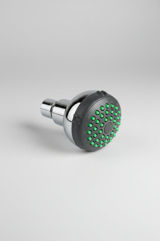 Regadera Antisarro Solvex 3 Pulgadas Cromada - Flujo Ajustable