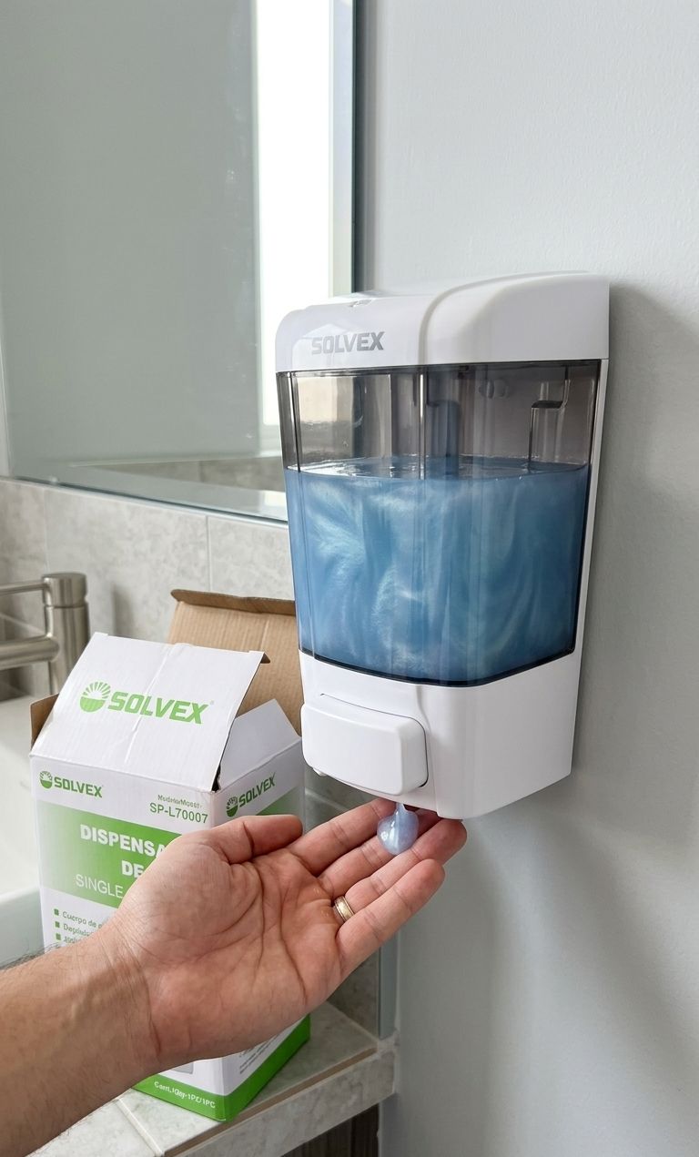 Dispensador de Jabón  Blanco (800ml)