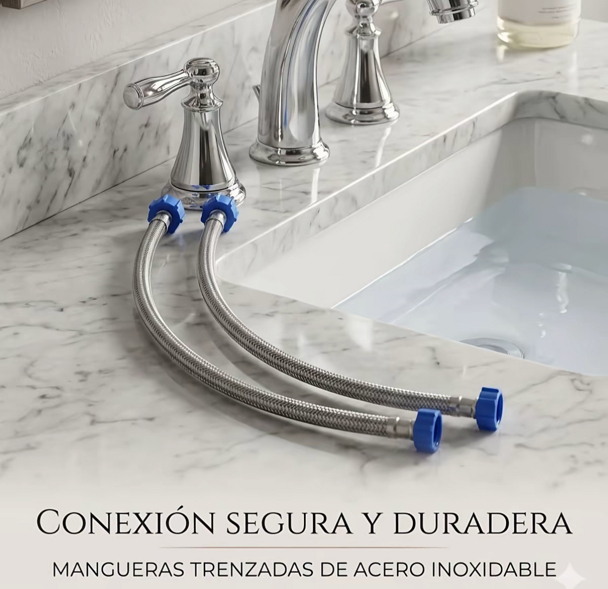 Par De Mangueras para lavabo/fregadero