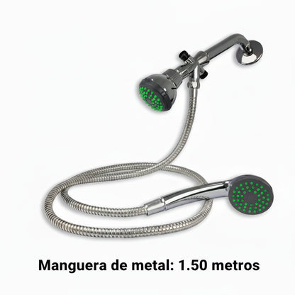 Set de Regadera con Extensión Tipo Teléfono de 3"