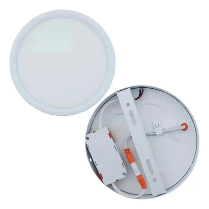 Panel LED Redondo de Sobreponer 18W – Luz Blanca Potente y Ahorro de Energía