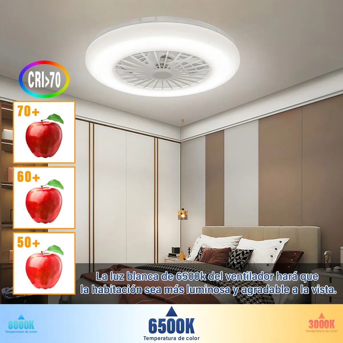 LAMPARA CON VENTILADOR