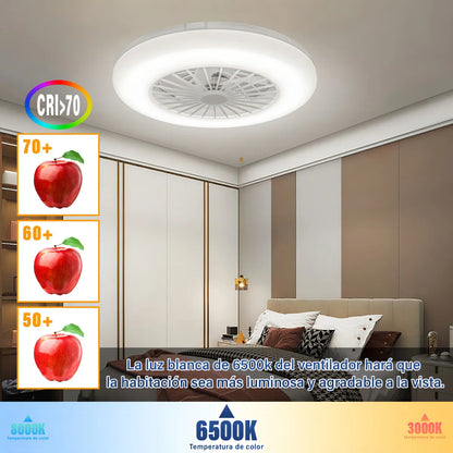 LAMPARA CON VENTILADOR