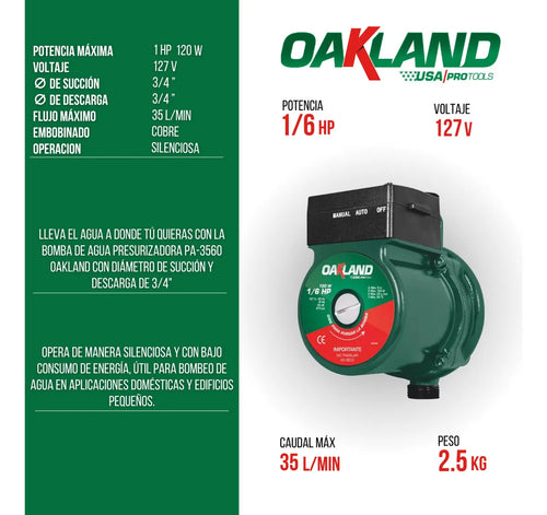 BOMBA PRESURIZADORA 1/6