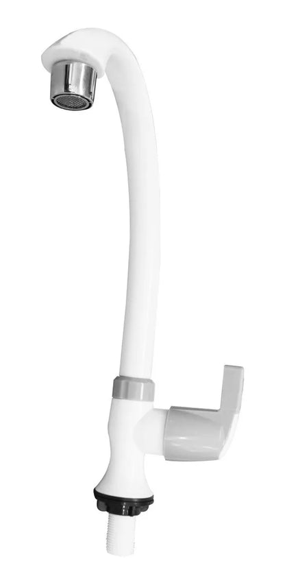 Fleximatic Llave De Abs Color Gris P/fregadero Gris Brillante