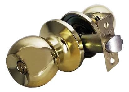 Cerradura Perilla Chapa Bola Puerta Recamara  Dorado