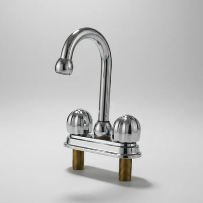 MEZCLADORA PARA LAVABO CROMADA