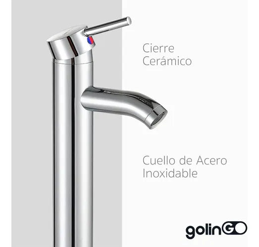 MONOMANDO PARA LAVABO CON MANGUERAS