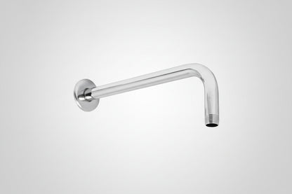Brazo para regadera Solvex 60 cm inox instalación pared chapetón cromado