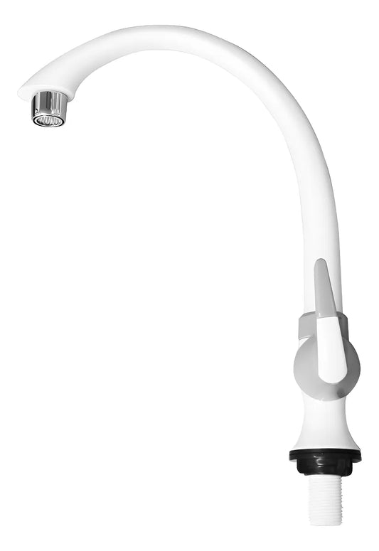 Fleximatic Llave De Abs Color Gris P/fregadero Gris Brillante