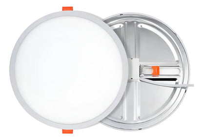 Plafon Led 24w Luminario Empotrado Spot Ajustable LUZ BLANCA
