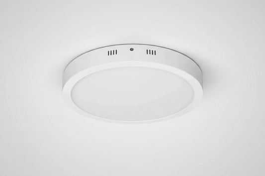 Panel LED Redondo de Sobreponer 18W – Luz Blanca Potente y Ahorro de Energía