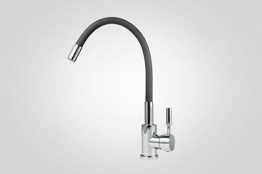 MONOMANDO PARA FREGADOR FLEXIBLE CROMADO