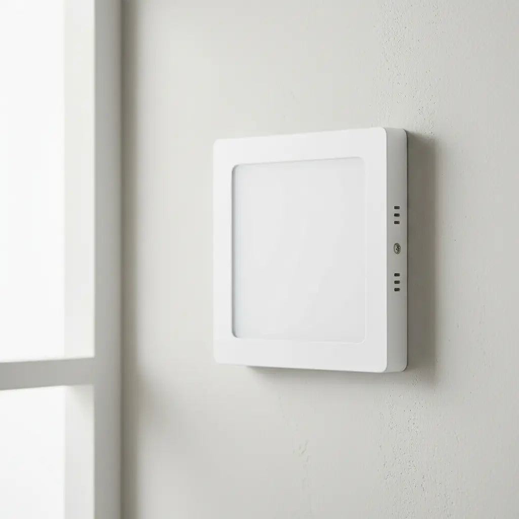Luminario LED de Sobreponer AKSI - Cuadrado, 12W, Luz Blanca Frí