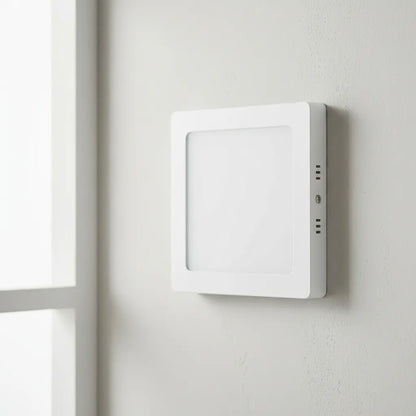 Luminario LED de Sobreponer AKSI - Cuadrado, 12W, Luz Blanca Frí