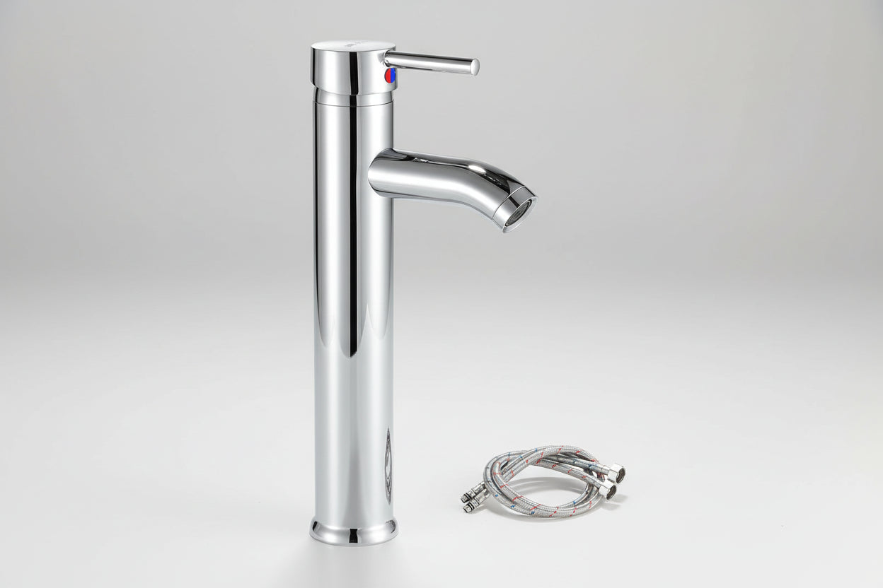 MONOMANDO PARA LAVABO CON MANGUERAS