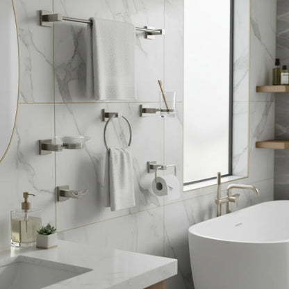 JUEGO DE ACCESORIOS PARA BAÑO DE LUJO