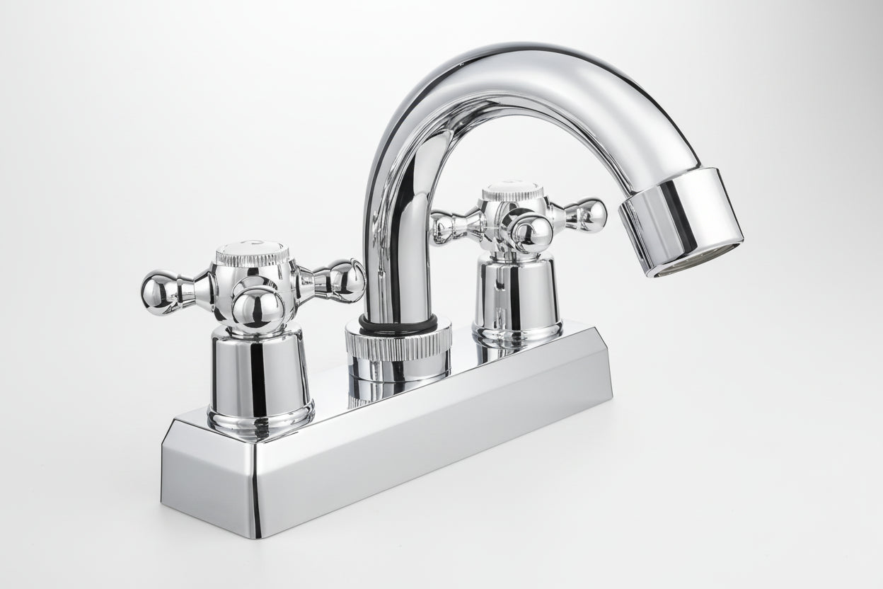 Mezcladora para Lavabo Solvex 4 Pulgadas Cromada