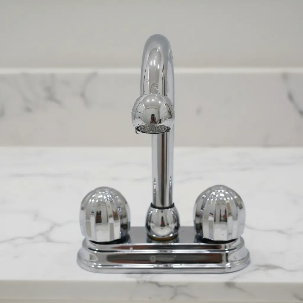 MEZCLADORA PARA LAVABO CROMADA