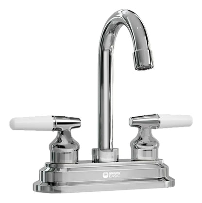 Mezcladora para Lavabo de 4"  – Acabado Cromado