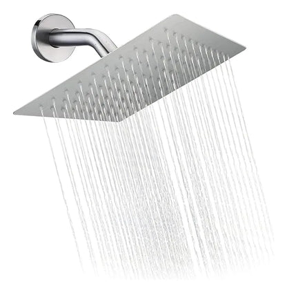 Regadera Cuadrada Solvex 10 Pulgadas Acero Inoxidable