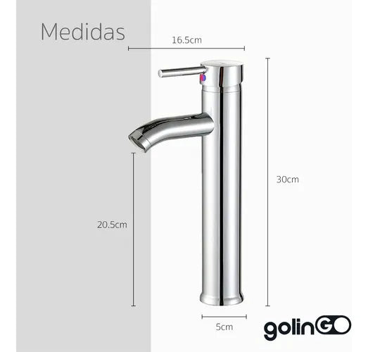 MONOMANDO PARA LAVABO CON MANGUERAS