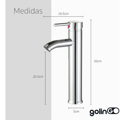 MONOMANDO PARA LAVABO CON MANGUERAS