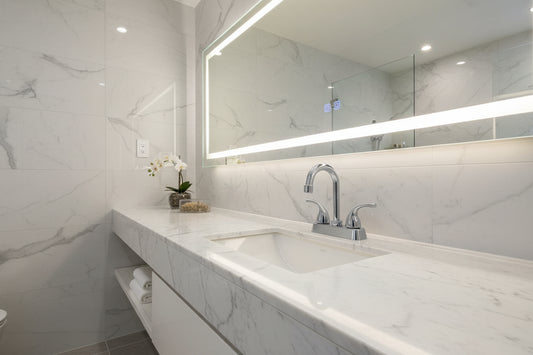 MEZCLADORA PARA LAVABO ACABADO CROMADO