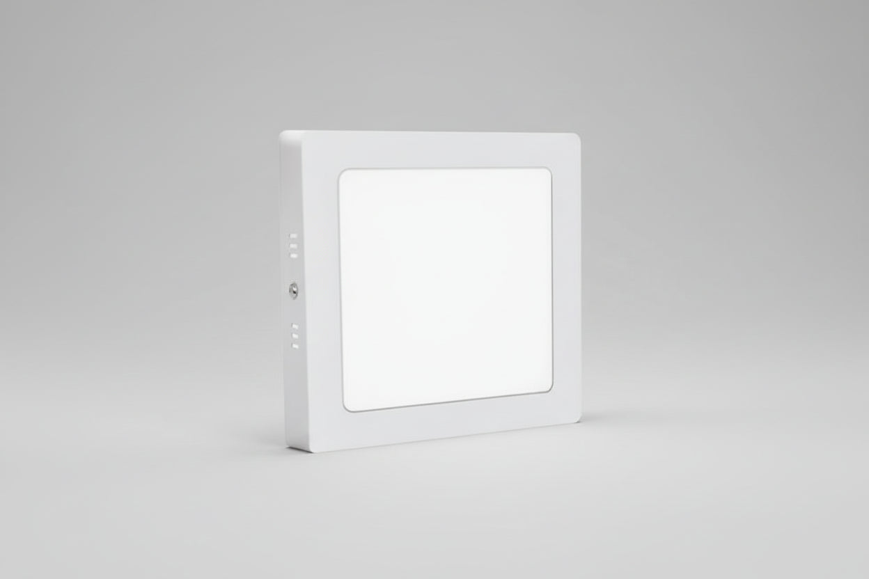 Luminario LED de Sobreponer AKSI - Cuadrado, 12W, Luz Blanca Frí