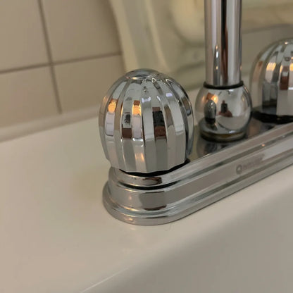 MEZCLADORA PARA LAVABO CROMADA