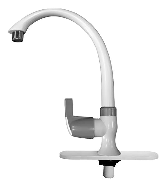 Fleximatic Llave De Abs Color Gris P/fregadero Gris Brillante