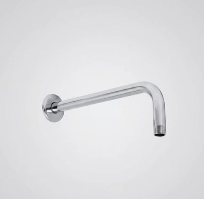 Tubo Para Regadera 40cm Brazo Con Curva Acero Inox Cromado