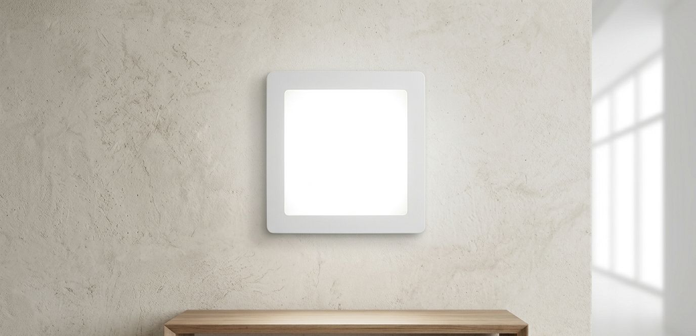 Luminario LED de Sobreponer AKSI - Cuadrado, 18W, Luz Blanca Fría
