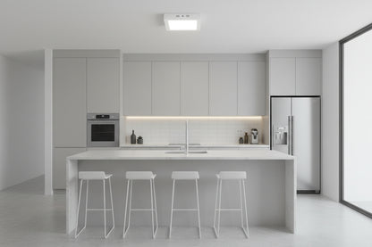 Luminario LED de Sobreponer AKSI - Cuadrado, 18W, Luz Blanca Fría
