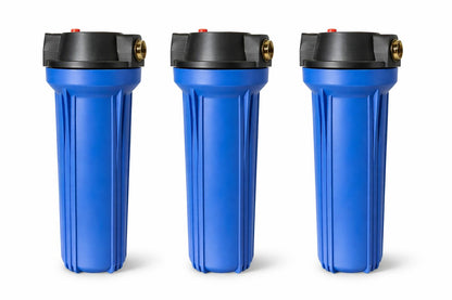 Kit de 3 Repuestos para Purificación de Agua: Sedimentos y Carbón Activado Kit de Repuestos para Purificación de Agua: Sedimentos y Carbón Activado