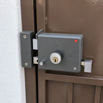 (IZQUIERDA) Cerradura Instala Fácil Fumetax Izquierda - Máxima Seguridad para Puertas de Metal y Madera